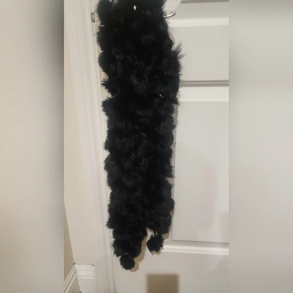 Real Rabbit Fur scarf - Picture 2 of 2